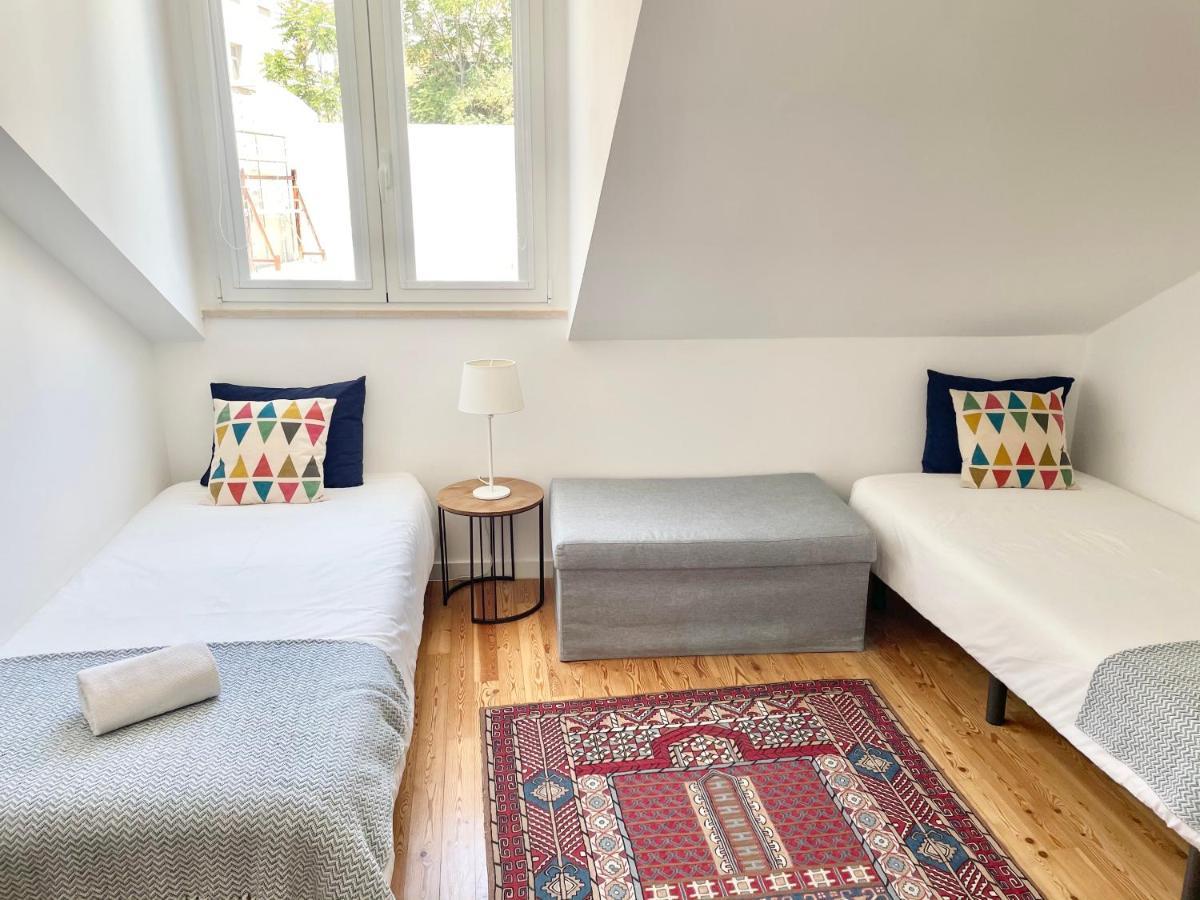 Ferienwohnung Downtown Boutique Duplex Lissabon Exterior foto
