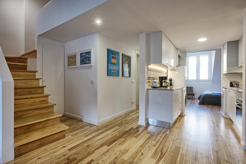 Ferienwohnung Downtown Boutique Duplex Lissabon Exterior foto