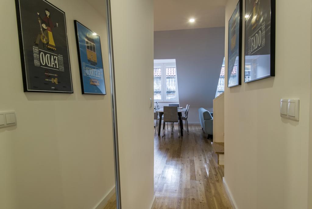 Ferienwohnung Downtown Boutique Duplex Lissabon Exterior foto